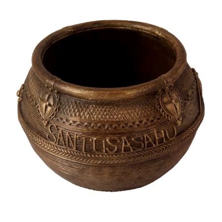 Elegant Brown Rice Measuring Bowl for Decoration