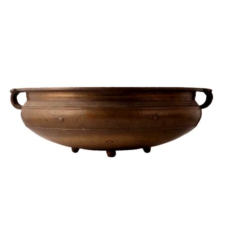 South Indian Traditional Brass Urli for Decor