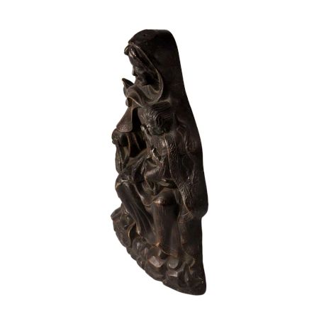 Handmade Brass Wall Plate in Christian Art