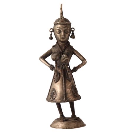 Miniature Sculpture Of Indian Dancer or Musician