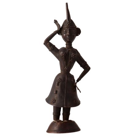 Musician Dancer Indian Figurine