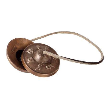 Handcrafted Brass Manjeera or Manjira for Decor