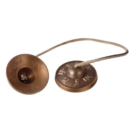 Handcrafted Brass Manjeera or Manjira for Decor