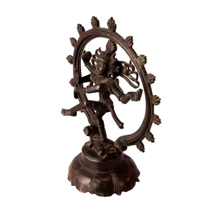 Handmade Brass Nataraja Statue from South India