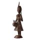 Brass Metal Musician Statues Art