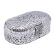 Carved Â Silver-Plated Keepsake Box