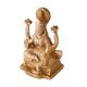 Brass Goddess Statue Of Dhanlakshmi In Blessing Pose