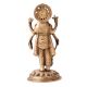 Brass Carving Sculptue Of Lord Vishnu With Club in Hand