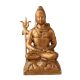 Brass Statue Of Lord Shiva In Meditation