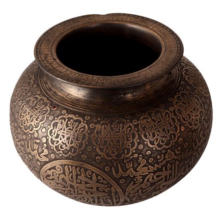 Heavy Handmade Brass Cooking Pot