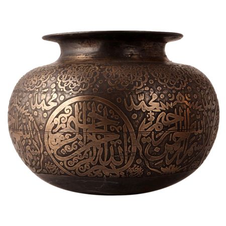 Heavy Handmade Brass Cooking Pot