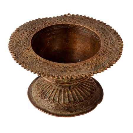 Finely Carved Betal Nut Spitting Bowl