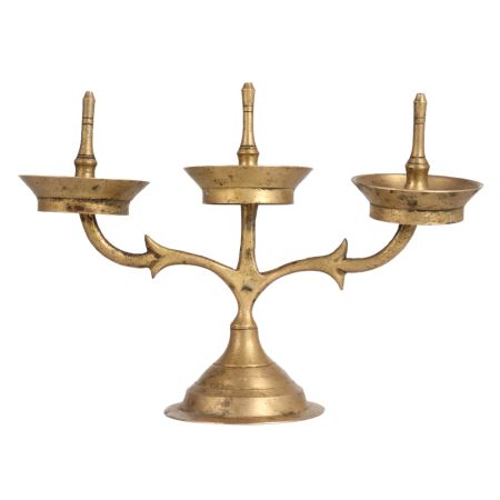 Vintage Lamp Stand with 3 Lamps