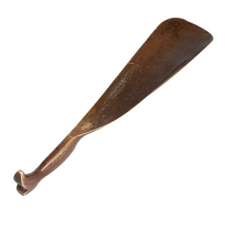 Brass Shoe Horn in Antique Finish