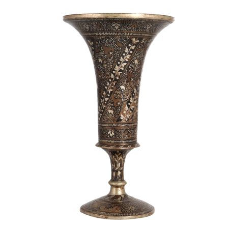 Islamic Art Flower Pot with Rare Carvings