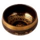 Tibetan Singing Bowl Engraved with Om Symbol