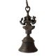 Decorative Brass bell with Chain and Ganesha Figurine