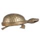 Brass Lucky Turtle Statue for Decor