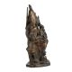 Brass Lord Shiva Lord Ganesha and Goddess Parvati Statue