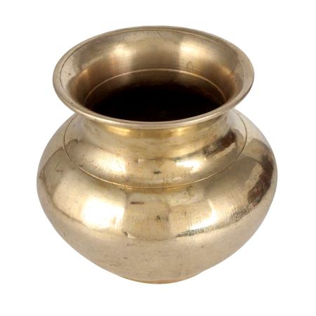 Glossy Golden Water Pot or Lota for Decor