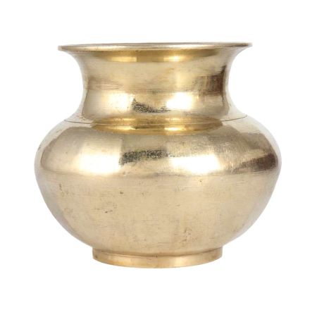 Glossy Golden Water Pot or Lota for Decor