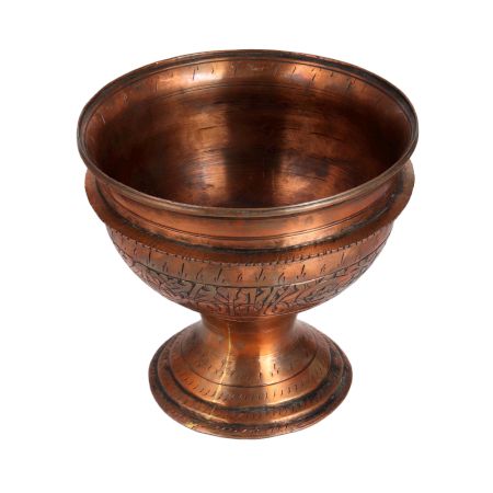 Islamic Art Copper Bowl for Home Decor