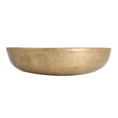 Golden Brass Bowl for Home & Office Decor