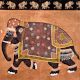 Royal Elephant Border Painting
