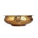 Engraved Brass Bowl for Flower Pot