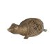 Small Handmade Brass Turtle in Jali Work