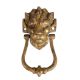 Vintage Used Door Knocker with Lion Face