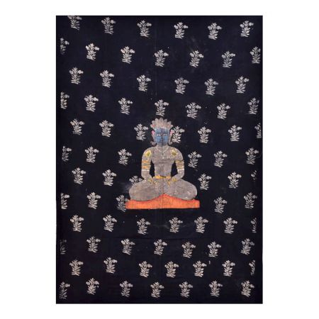 Mahavir Swami Pichwai Painting for Prayer Room