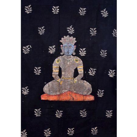 Adorable Pichwai Painting of Mahavir Swami for Decor