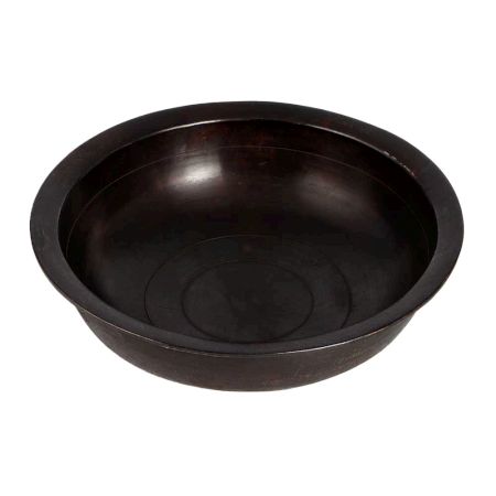 Elegant Black Holy Bowl for Decoration