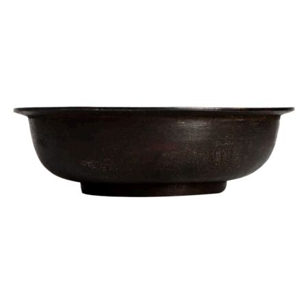 Elegant Black Holy Bowl for Decoration