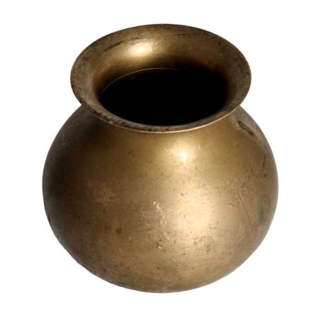 Plain Brass Water Pot for Flower Pot