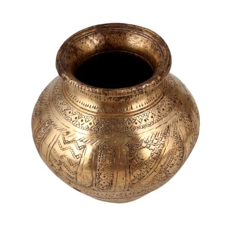 Adorable Engraved Water Pot for Decoration