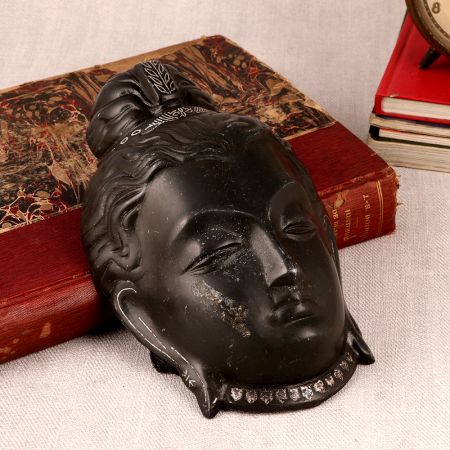 Handmade Metal Lord Shiva Head Plate