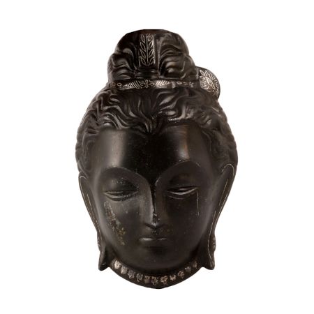 Handmade Metal Lord Shiva Head Plate