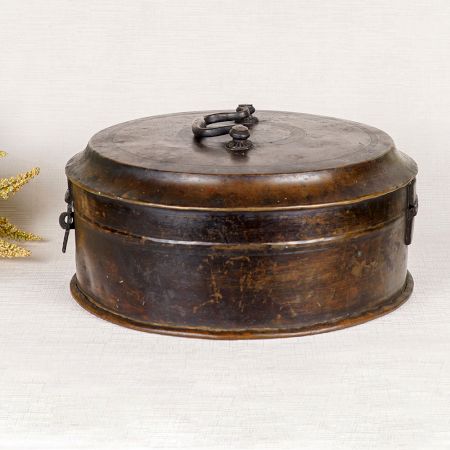 Handmade Brass Jewelry Box for Decoration