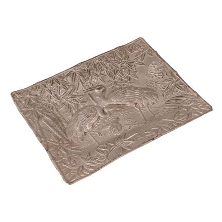 Decorative Metal Tray in English Art
