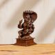 High Quality Copper Statue of Narasimha with Laxmi