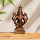 Copper Seated Lord Shiva Statue for Worship