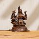 Indian Copper Statue of Lord Hayagriva for Worship