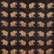 Elephant Patterns on Fabric Cloth for Home Decoration