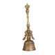 Brass Bell Carved with Lord Ganesha on Handle