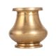 Glossy Traditional Brown Water Pot for Decor