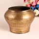 Used Brass Pot in Himalayan Art