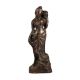 Handmade Brass Standing Lady Statue