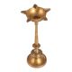 Traditional Brass Oil Lamp with 5 Jyots